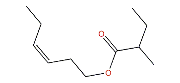 (Z)-3-Hexenyl 2-methylbutanoate